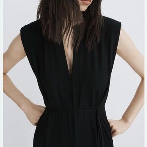 rag & bone V-Neck Midi Dress